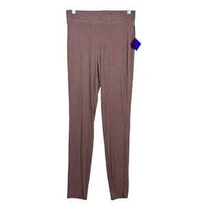 Forever 21 Party‎ Collection Mauve Sparkle Leggings - Women's Size Small